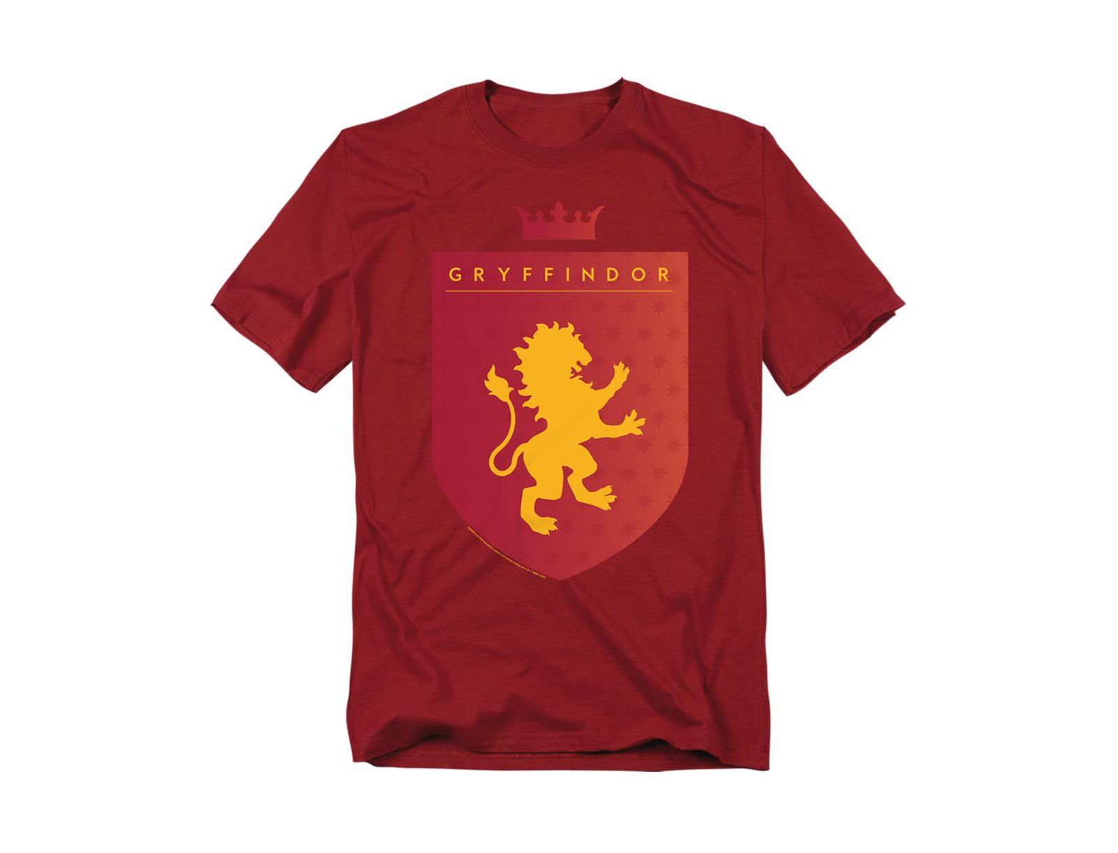 Harry Potter Men's Gryffindor Shield Crest T Shirt