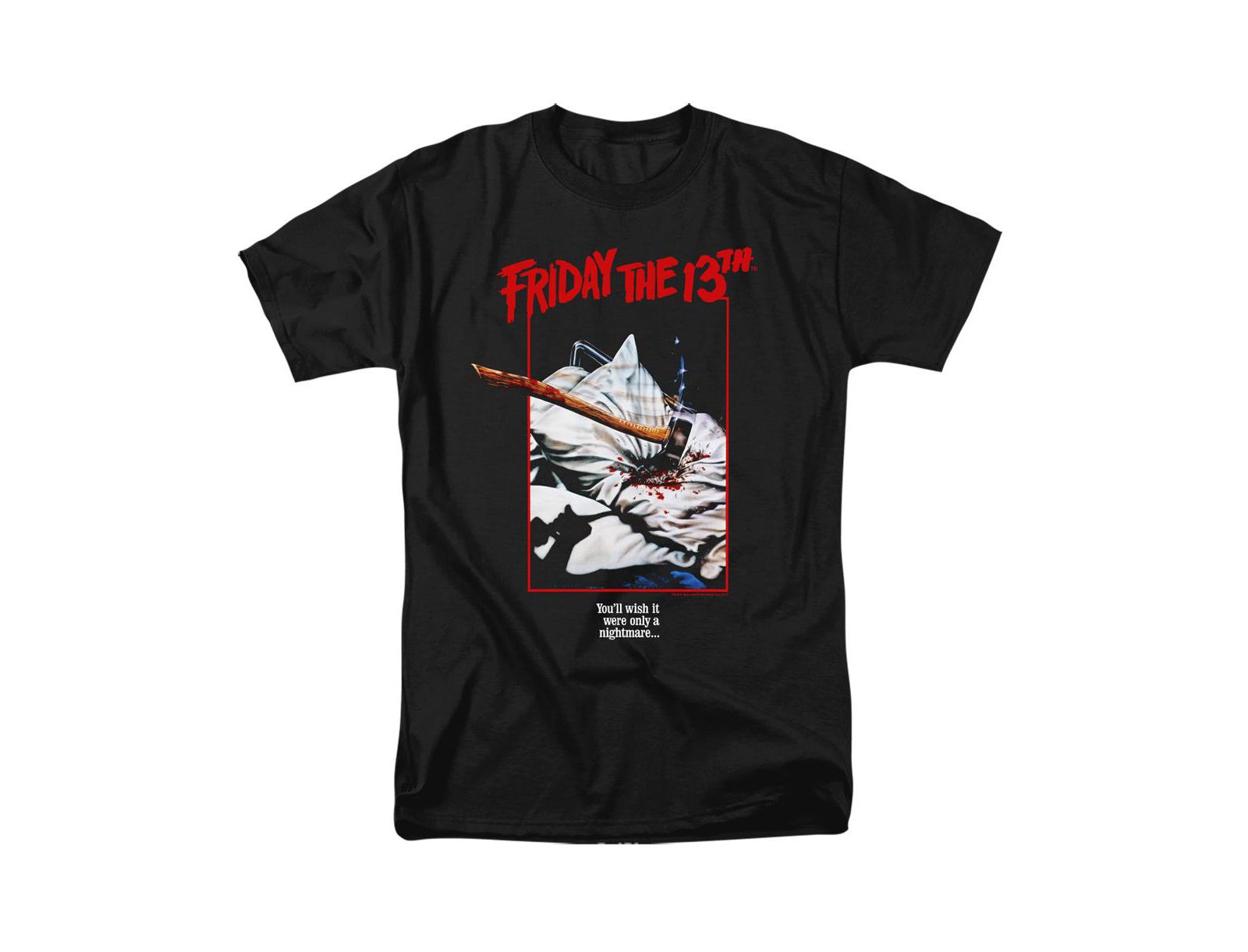 Friday The 13th Men's Axe Poster T-Shirt