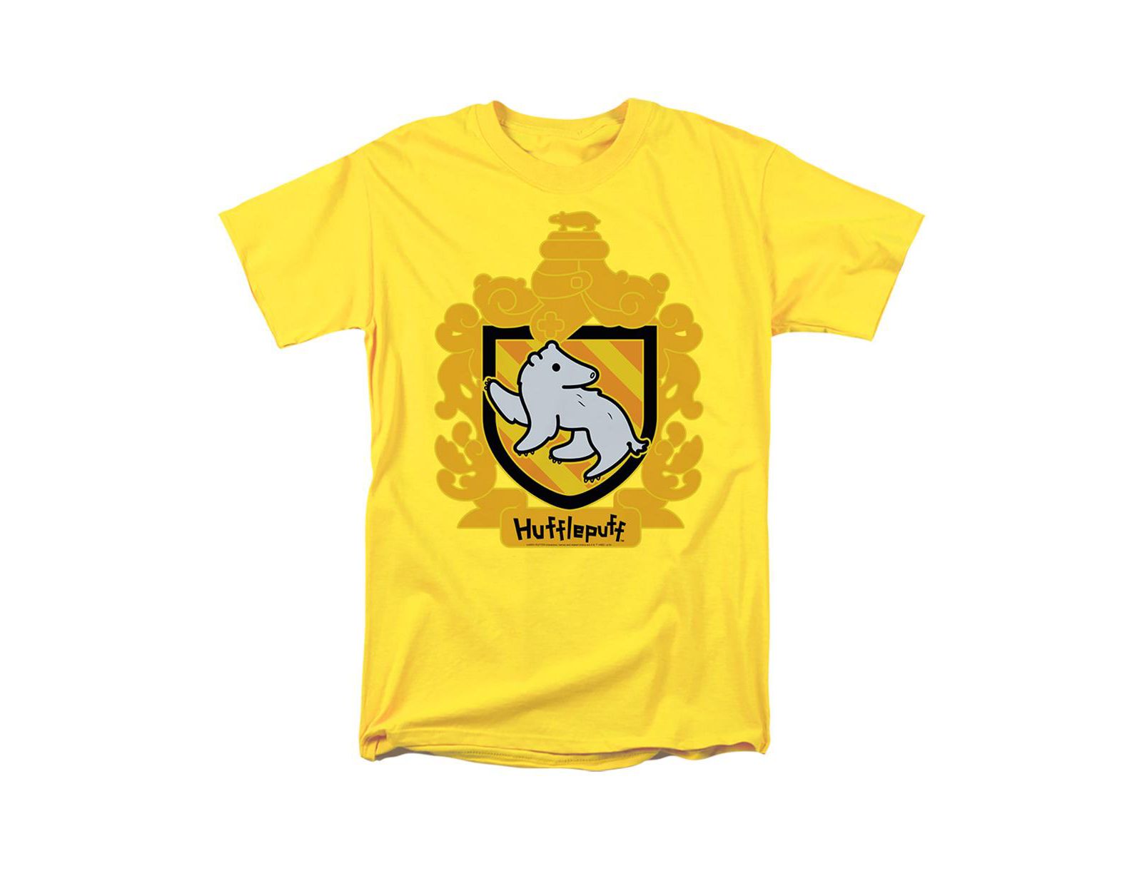 Harry Potter Men's Chibi Hufflepuff Crest T Shirt