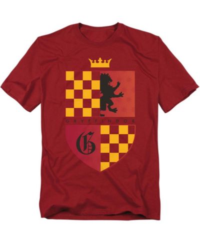 Harry Potter Мужская футболка с гербом Gryffindor Lion Shield