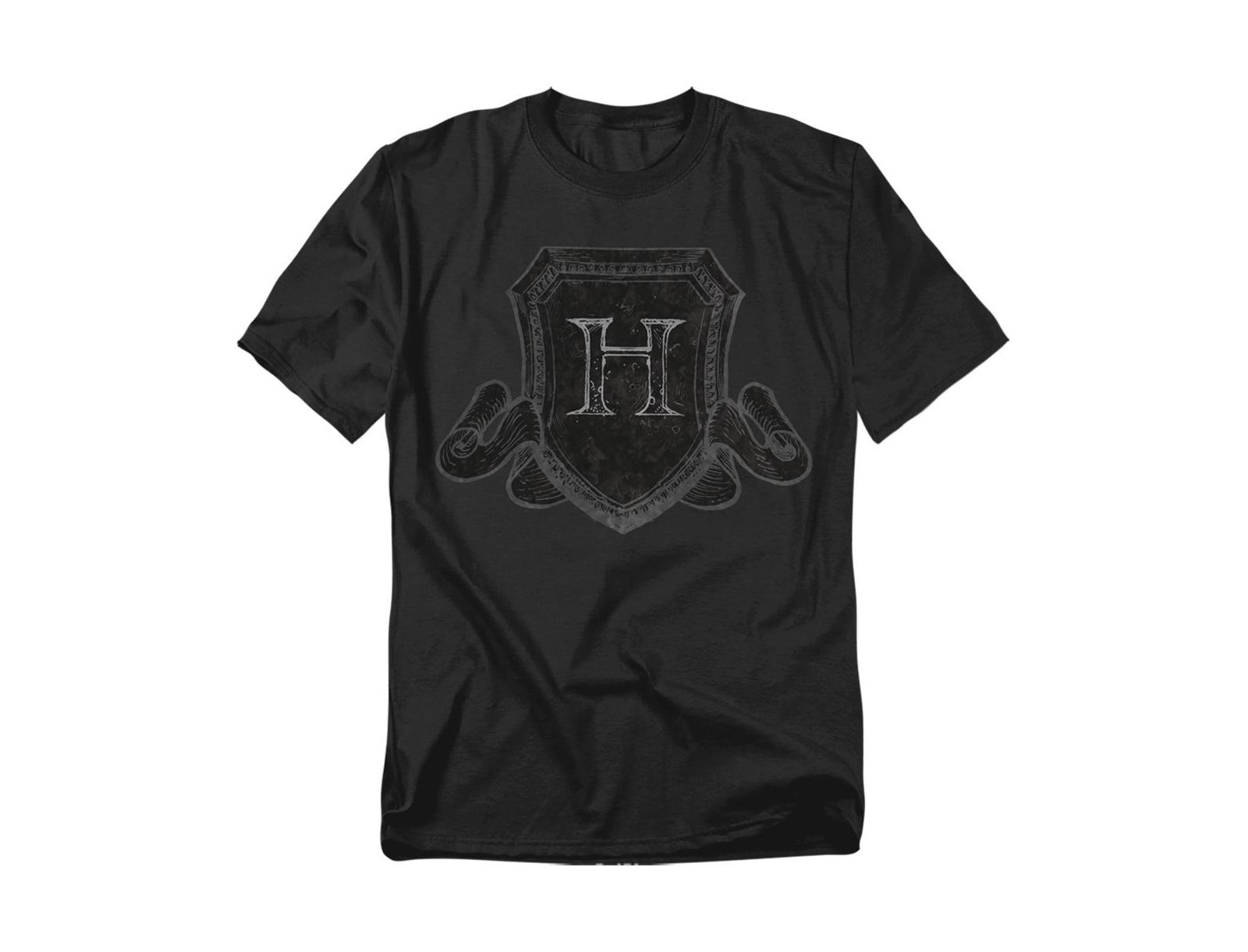 Мужская футболка Harry Potter Hogwarts Shield Sketch