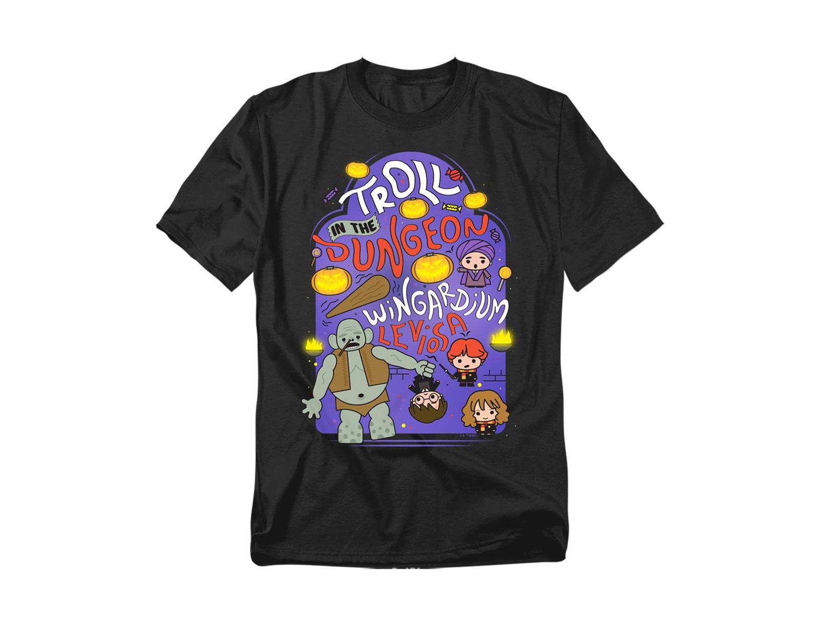 Harry Potter Men's Dungeon Chibis T Shirt
