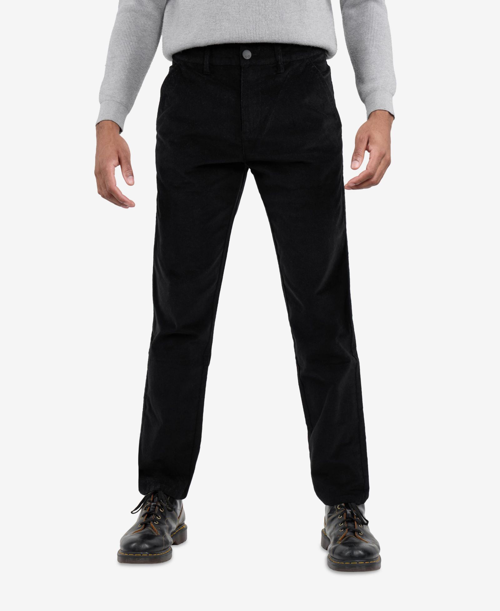 SPRING + MERCER Мужские брюки из вельвета Slim Fit