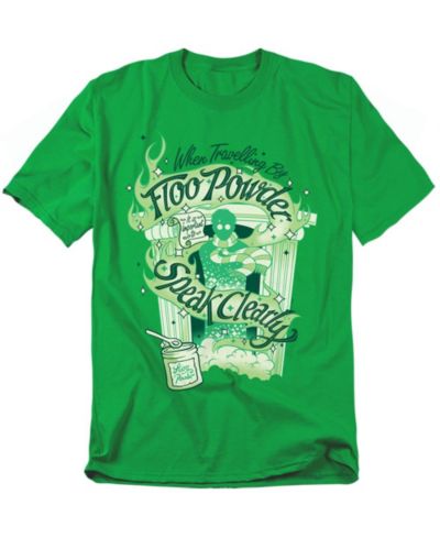 Harry Potter Men's Floo Powder Speak Clearly T Shirt