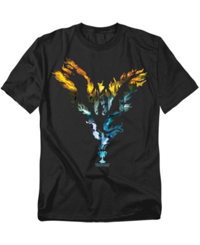 Футболка Harry Potter Big & Tall Goblet of Fire Dragon Flames Graphic