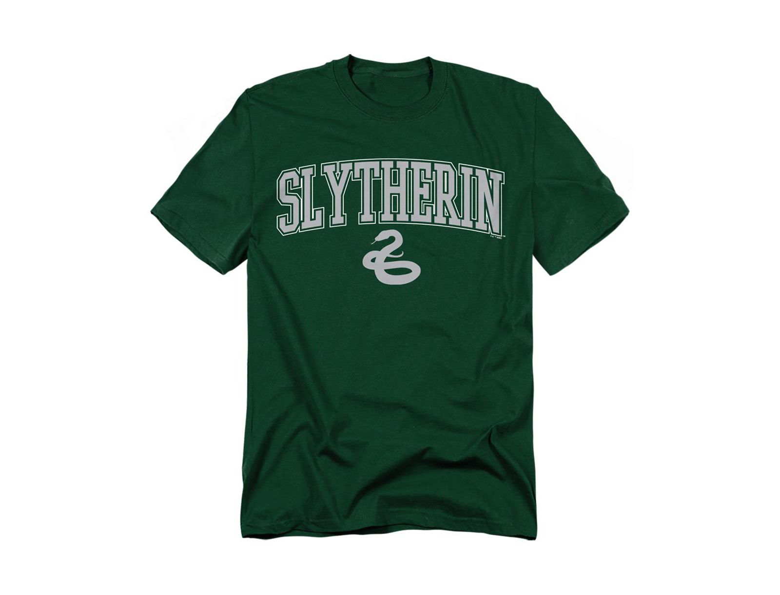 Harry Potter Men's Slytherin Arched Snake T Shirt