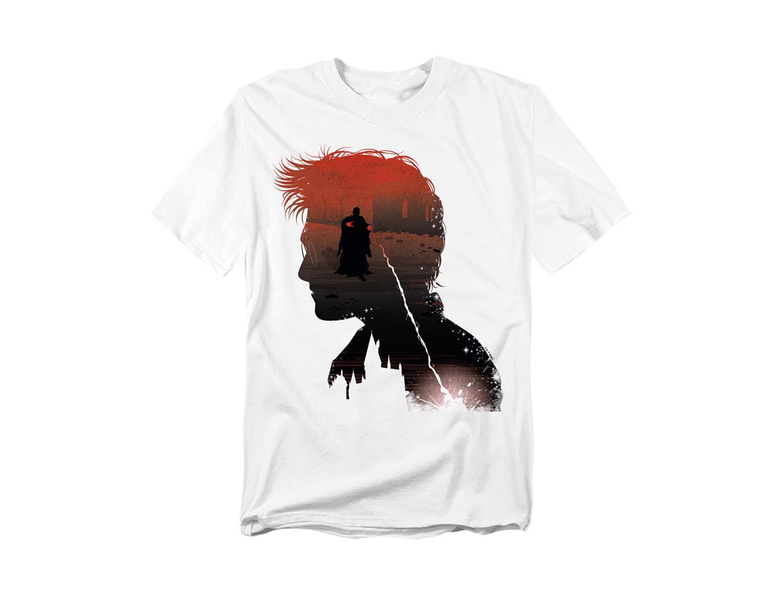 Harry Potter Big & Tall Outline Wvoldemort T Shirt