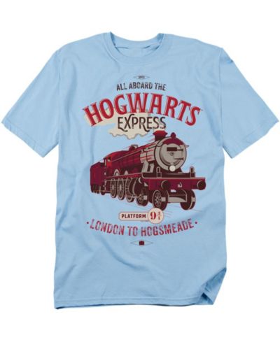 Harry Potter Men's Hogwarts Express Wred Letters T Shirt