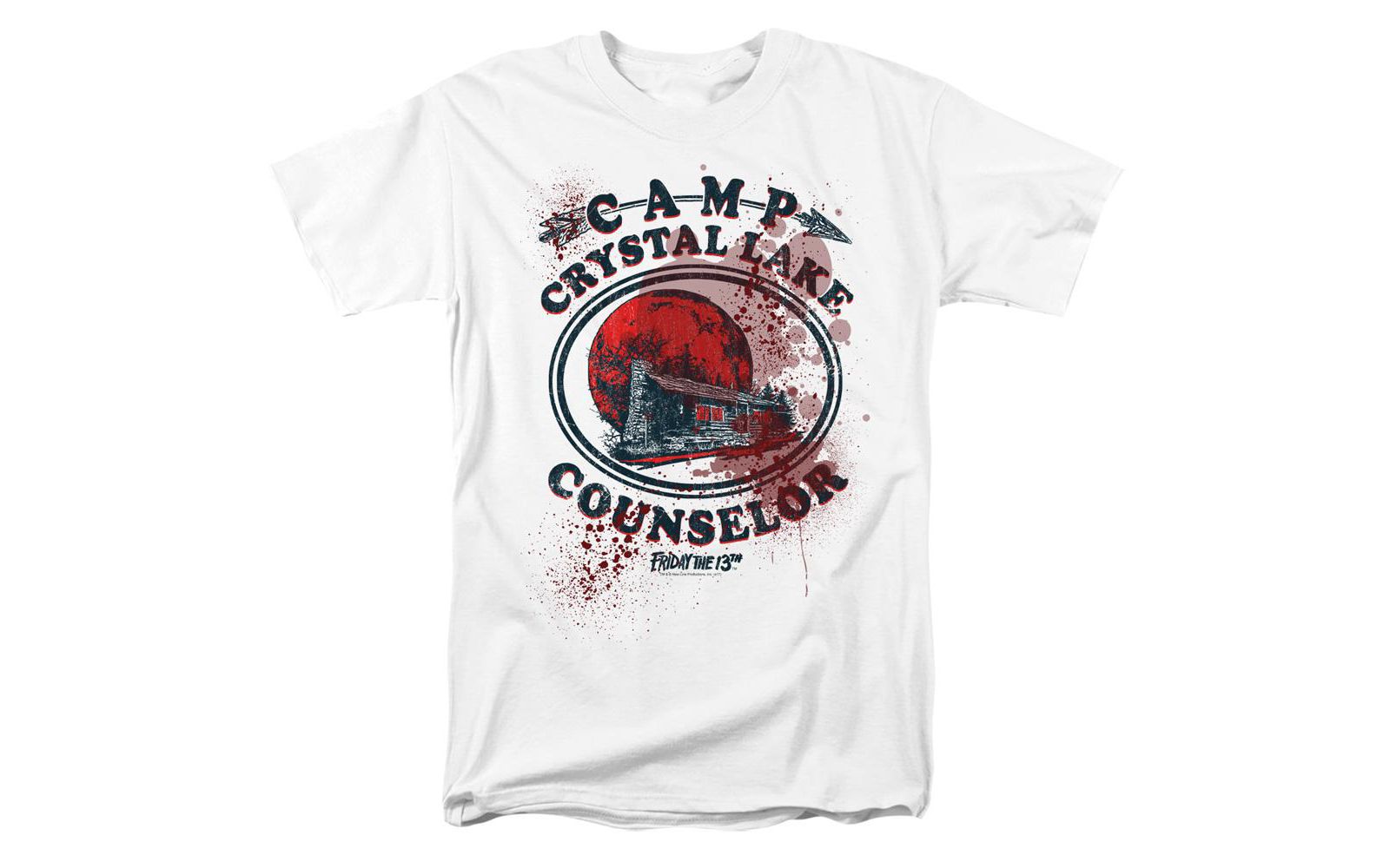 Friday The 13th Big & Tall Camp Counselor Victim T Shirt