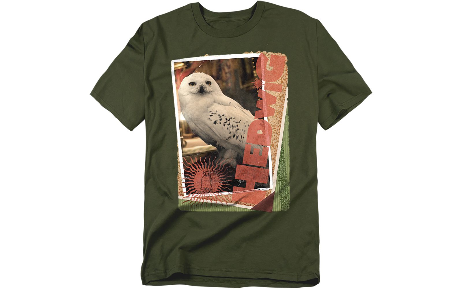 Harry Potter Men's Hedwig Photo Collage T Shirt
