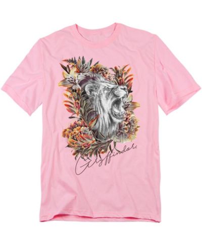 Мужская футболка Harry Potter Gryffindor Floral Lion Mascot T Shirt