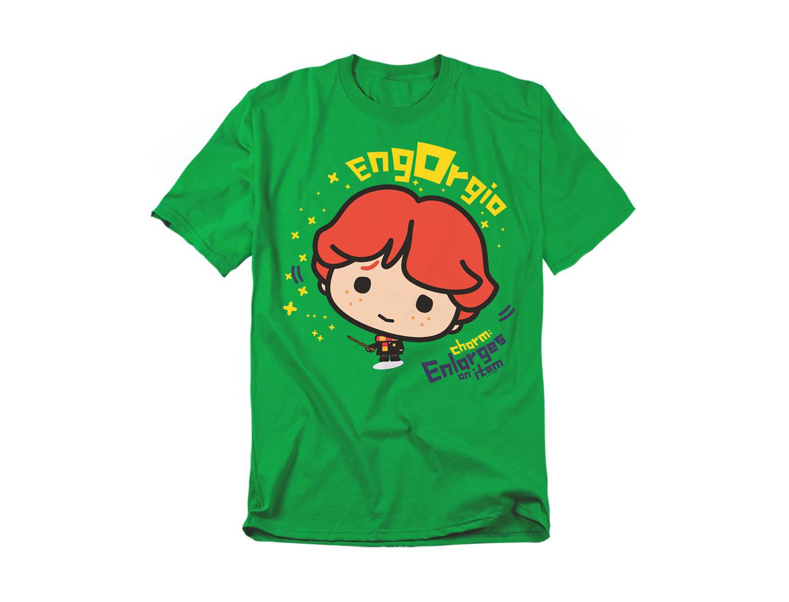 Harry Potter Men's Ron Weasley Engorgio Charm T Shirt