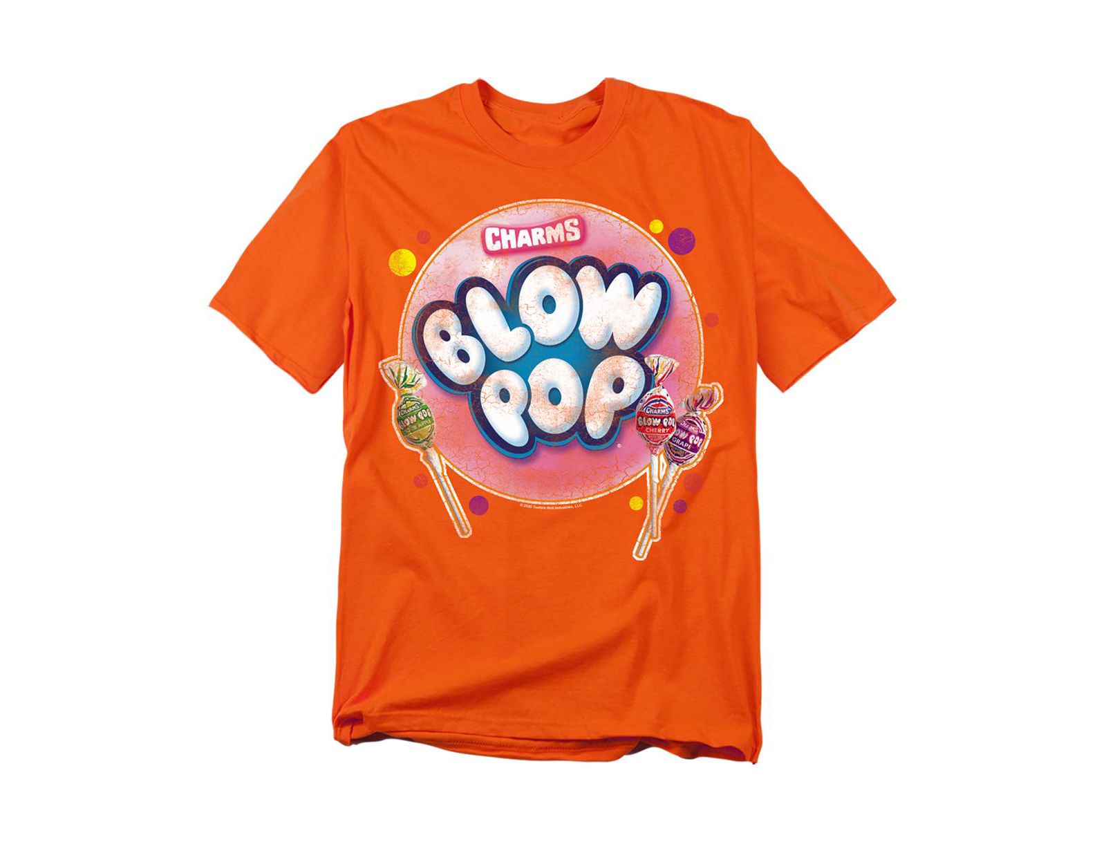 Tootsie Roll Men's Blow Pop Bubble T Shirt