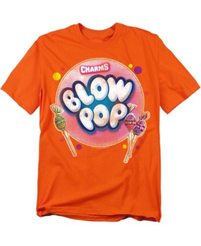 Tootsie Roll Мужская футболка Blow Pop Bubble