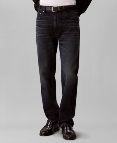 Мужские джинсы Calvin Klein Straight-Fit Stretch Denim