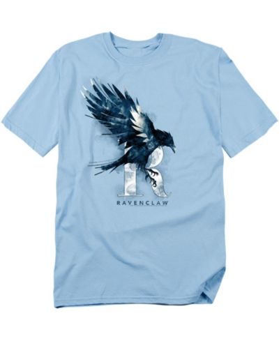 Harry Potter Men's Ravenclaw Watercolor Crest T Shirt