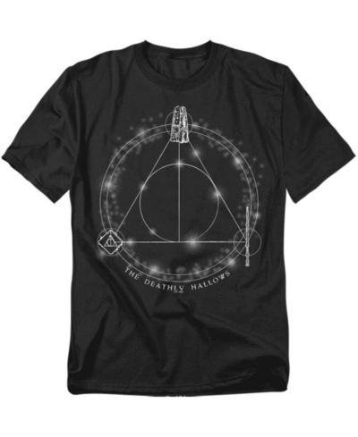 Футболка Harry Potter Big & Tall Deathly Hallows Glow