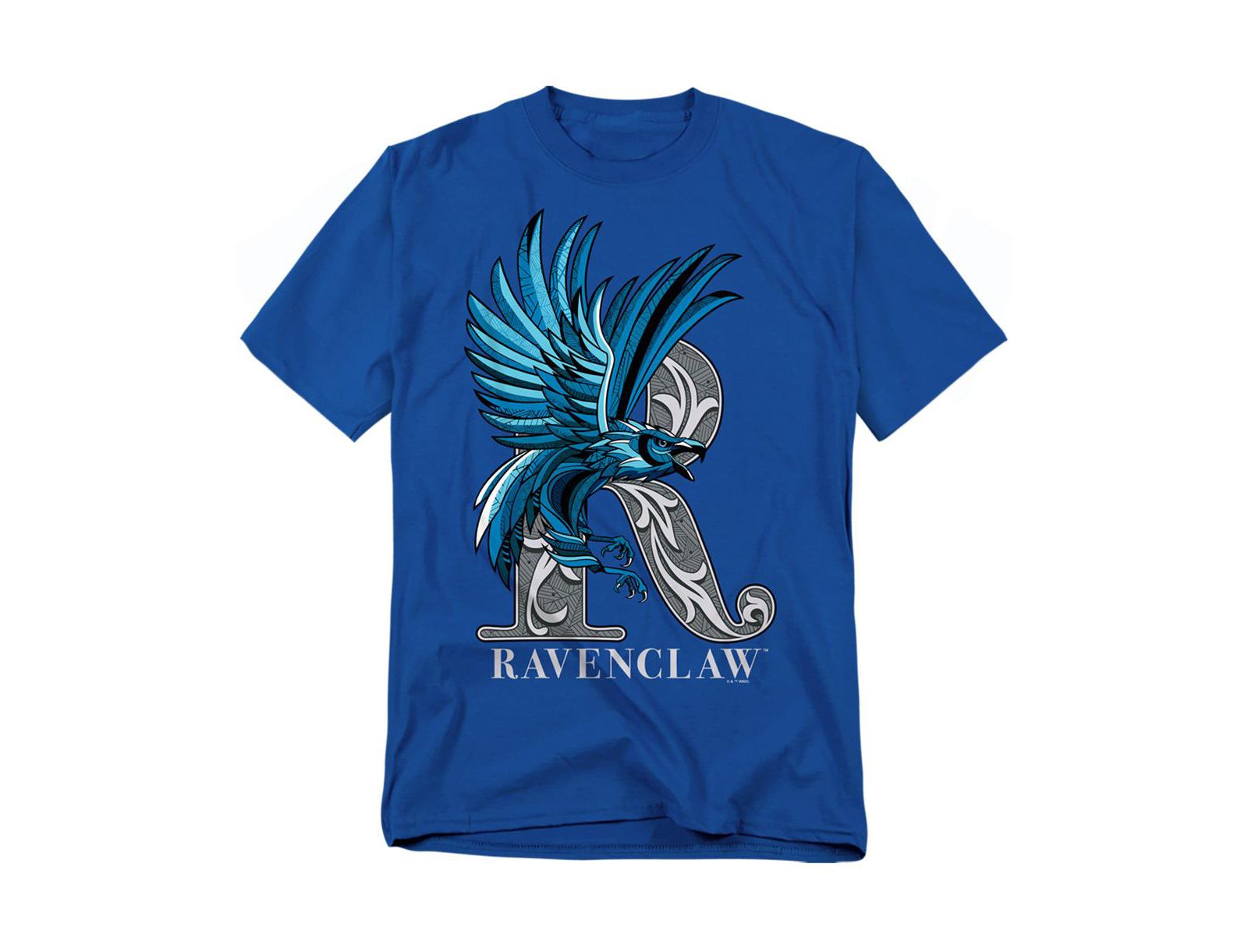 Harry Potter Men's Mosaic Ravenclaw With Eagle T Shirt