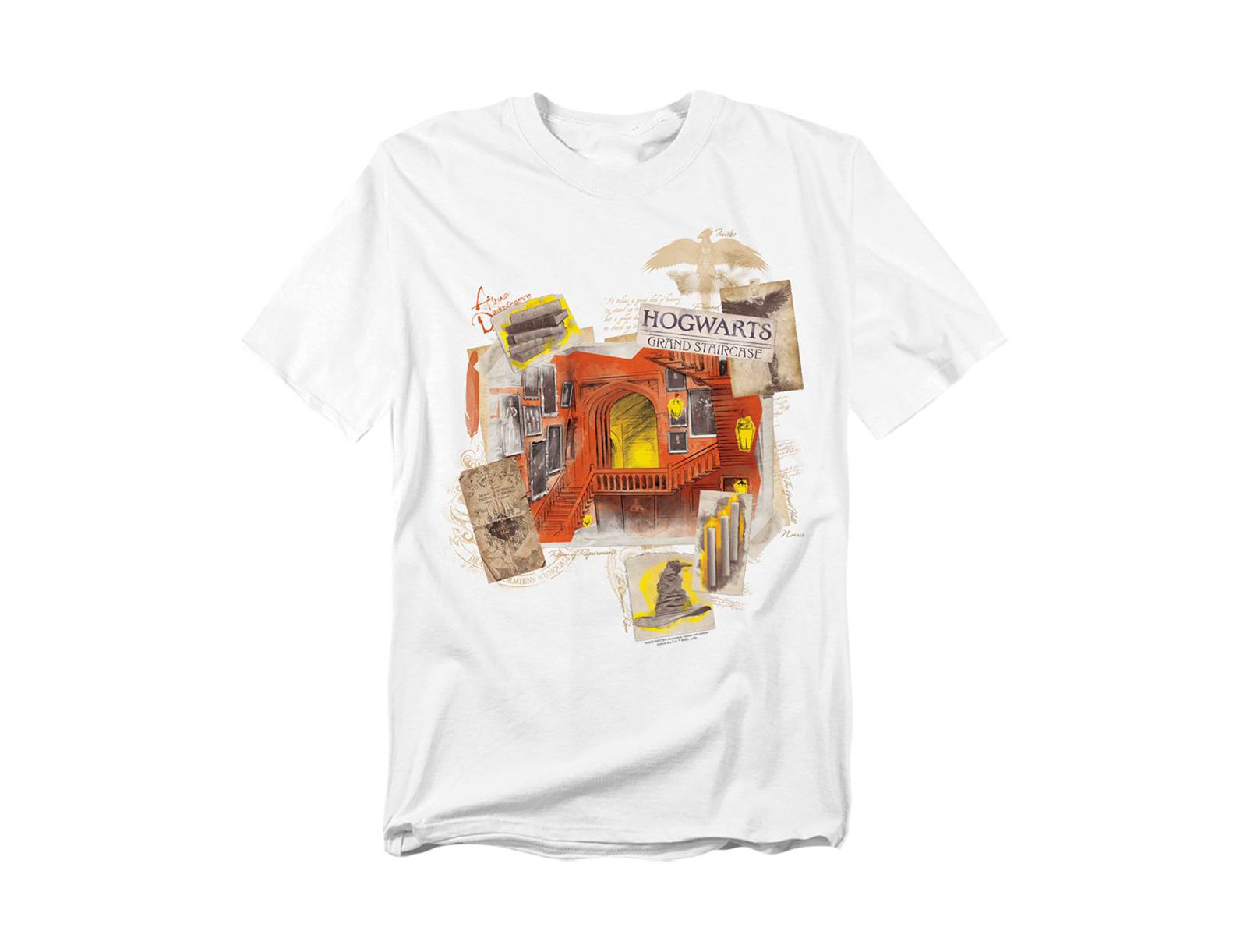 Harry Potter Men's Hogwarts Location T Shirt