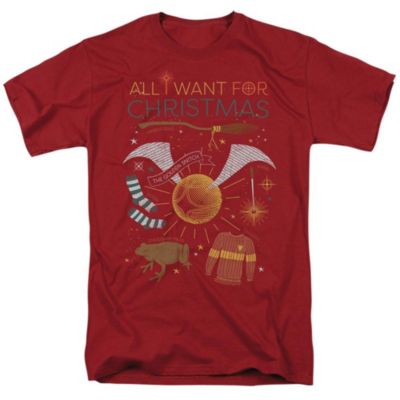 Harry Potter Men's All I Want For Christmas! T Shirt
