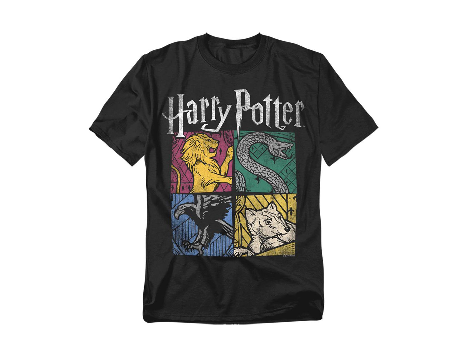 Harry Potter Men's House Squares T-Shirt