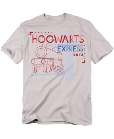 Harry Potter Men's Hogwarts Express Line Drawing T Shirt