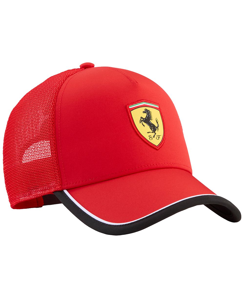 Puma Men's Ferrari Trucker Snapback Cap