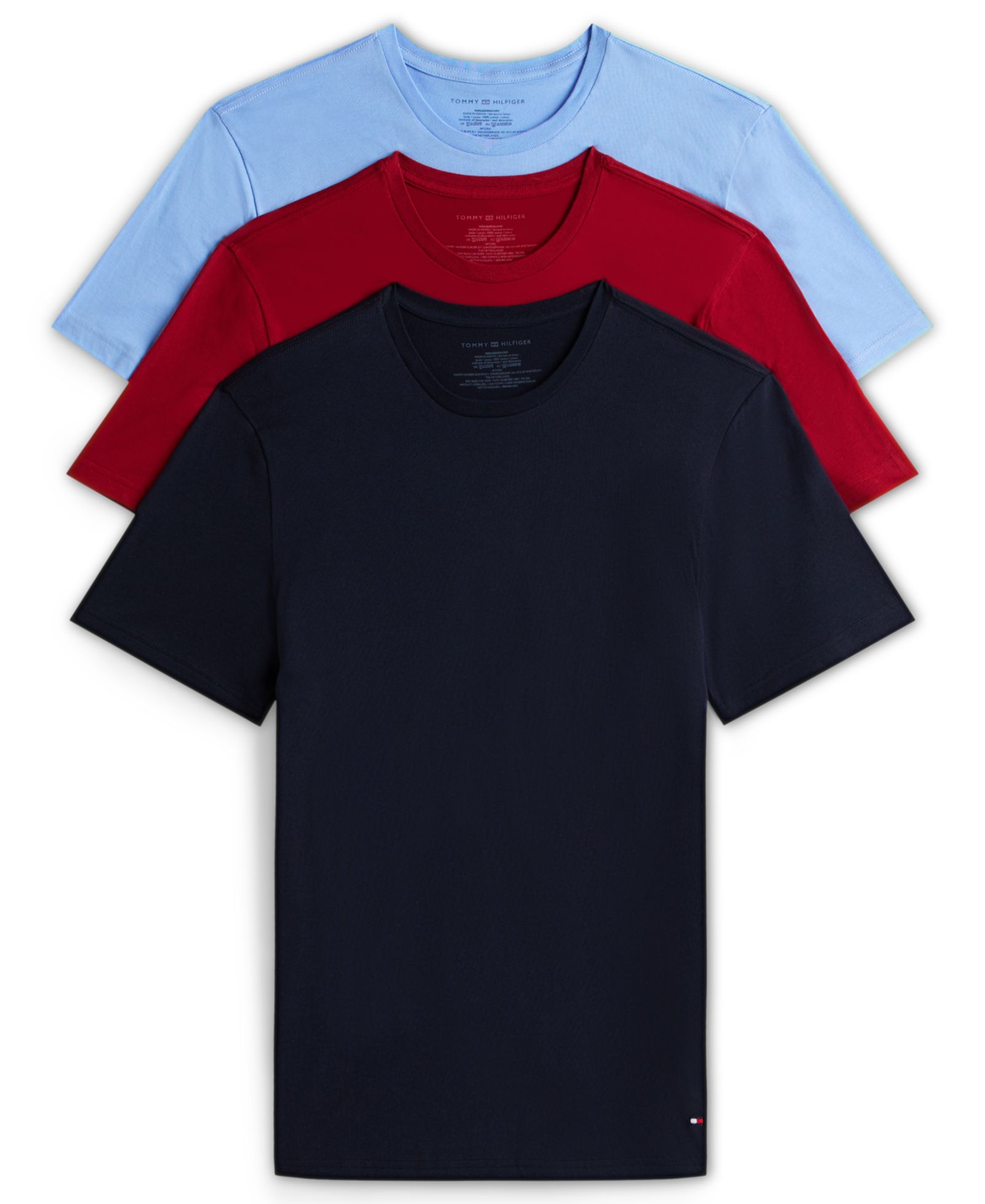 Tommy Hilfiger Men's Cotton футболка-майка, 3 шт