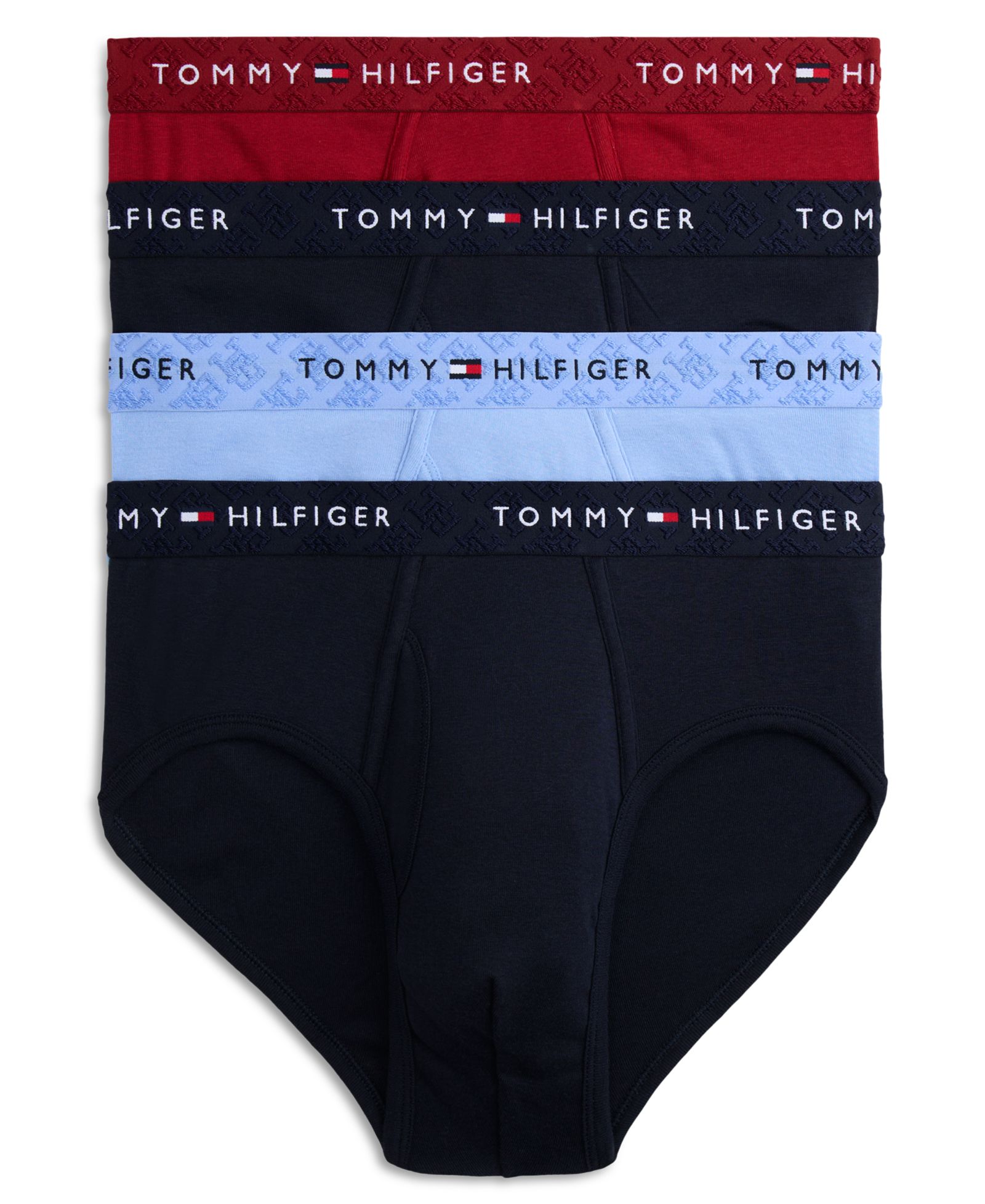 Tommy Hilfiger Men's Cotton Classics Briefs Underwear, 4-Pack