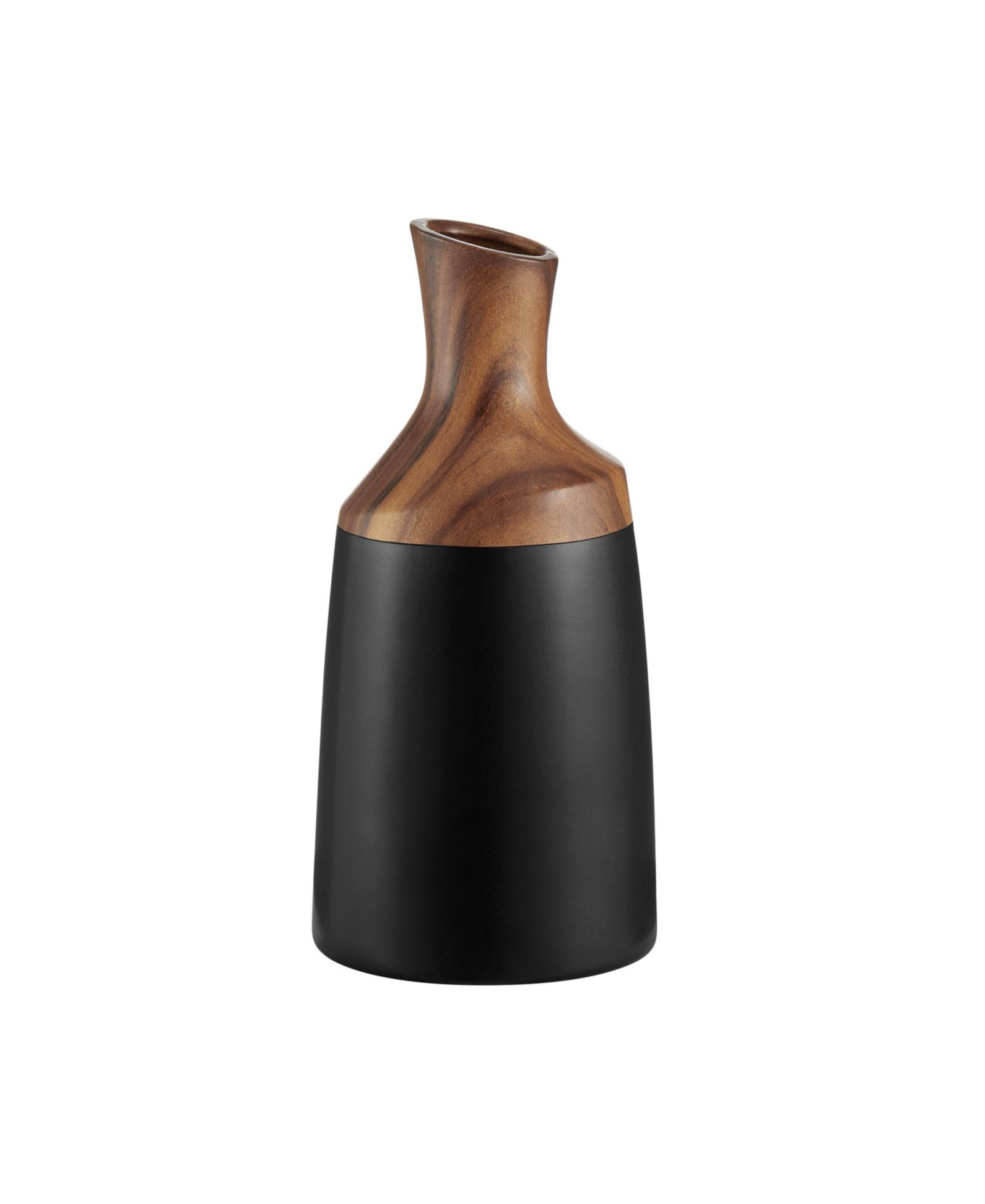 Danya B Milo Kande Carafe Modern Two Tone Tabletop Vase