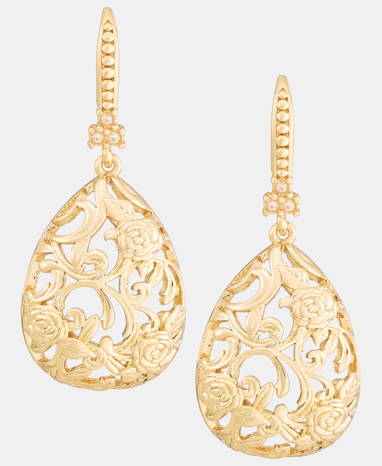 Серьги Marchesa Puffy Filigree Drop