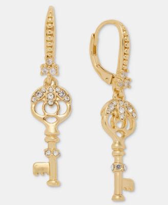 Серьги Marchesa Pavé Key Drop