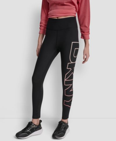 Женские DKNY Sport Ombre Logo High-Waist Tights