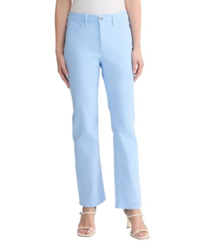 Jones New York Petite Lexington Mid-Rise Straight Jeans