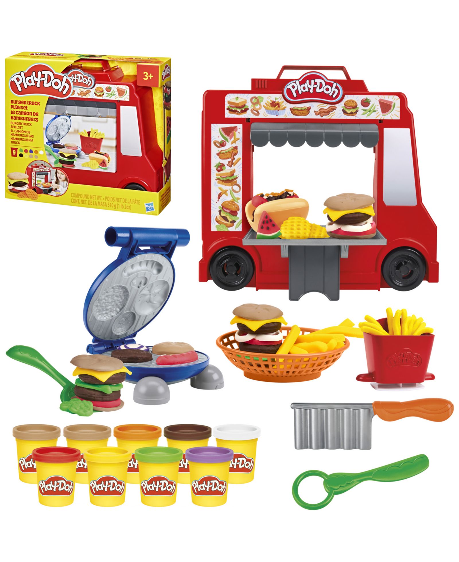 Игровой набор Play-Doh Burger Truck