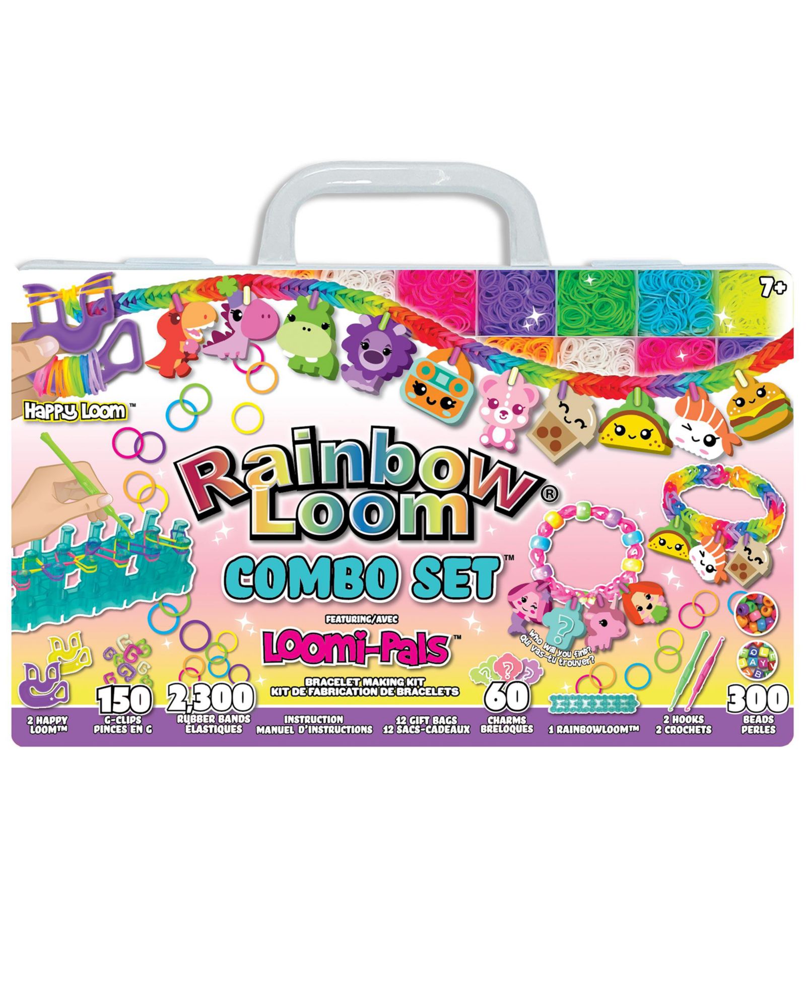 Rainbow Loom Loomi-Pals: Combo Set Bracelet Making