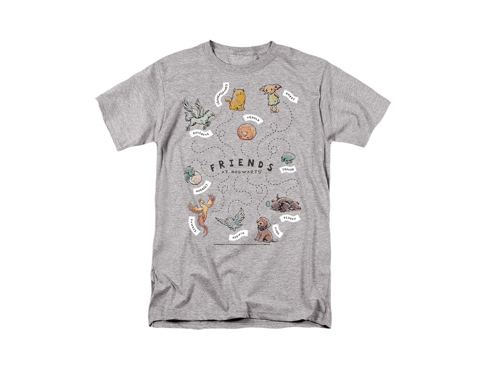 Harry Potter Big & Tall Friends At Hogwarts T Shirt
