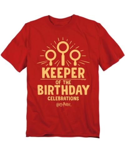 Мужская футболка Harry Potter Keeper Birthday Celebrations