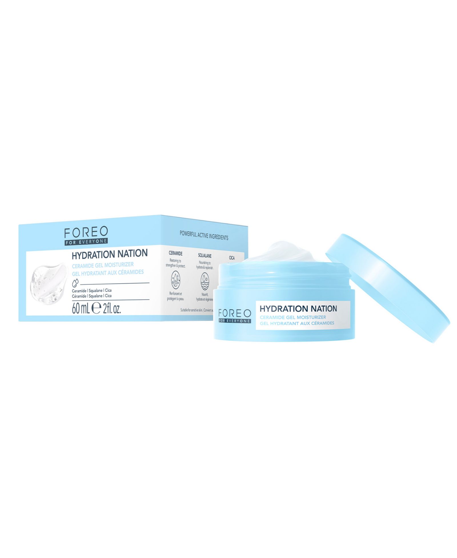 Увлажняющий гель FOREO For EveryOne Hydration Nation Ceramide, 2 oz.