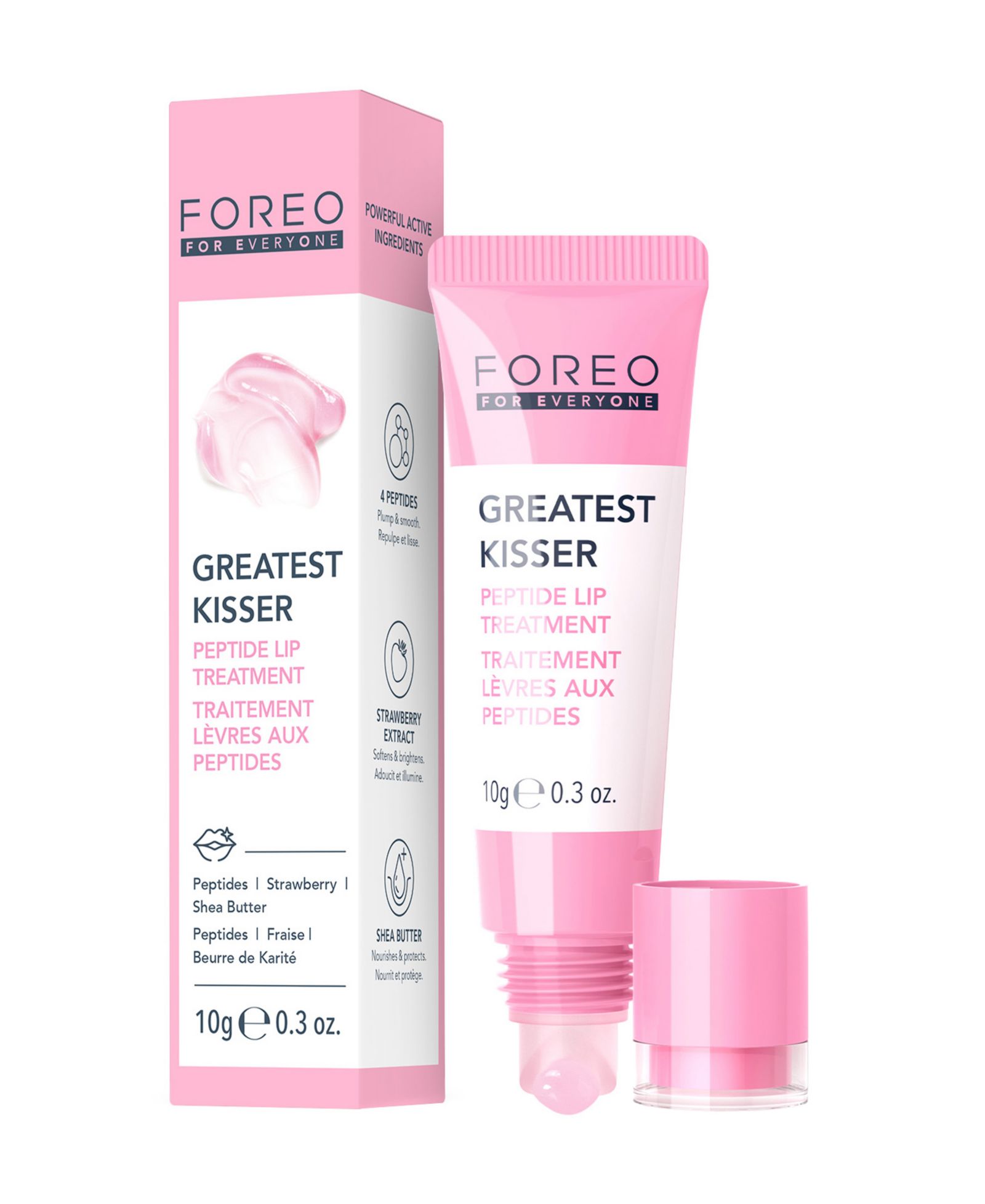 FOREO For EveryOne Greatest Kisser Peptide Lip Treatment, 0.3 oz.