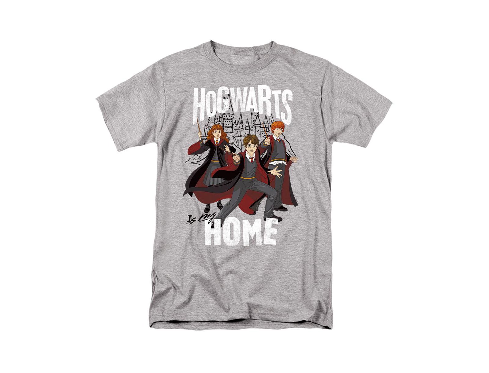 Harry Potter Men's Hogwarts Is My Home T Shirt
