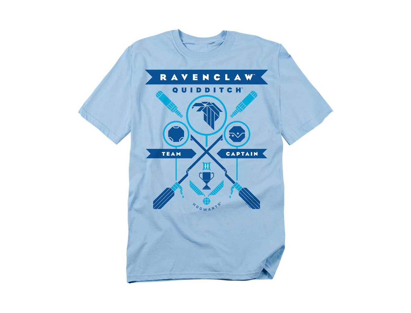 Harry Potter Men's Ravenclaw Quidditch Team Captain T Shirt