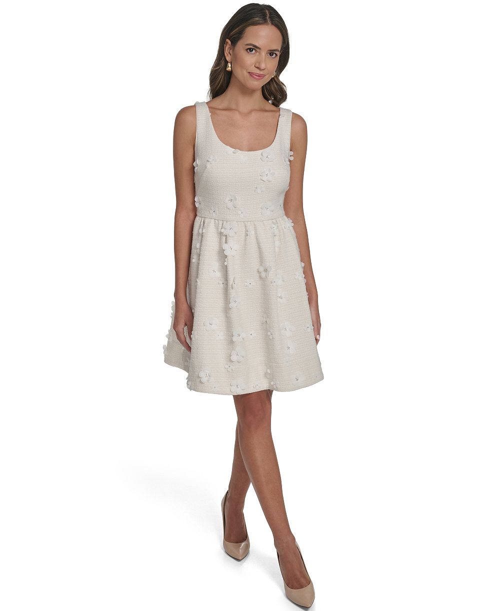 Eliza J Women's Scoop Neck Sleeveless Short Dress