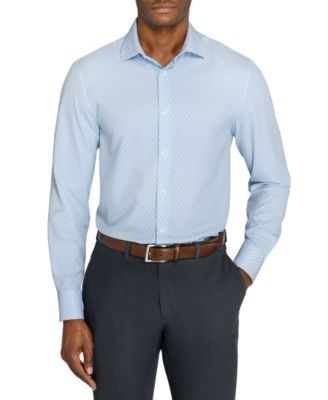 ConStruct Men's Slim-Fit Performance Stretch Dress Shirt