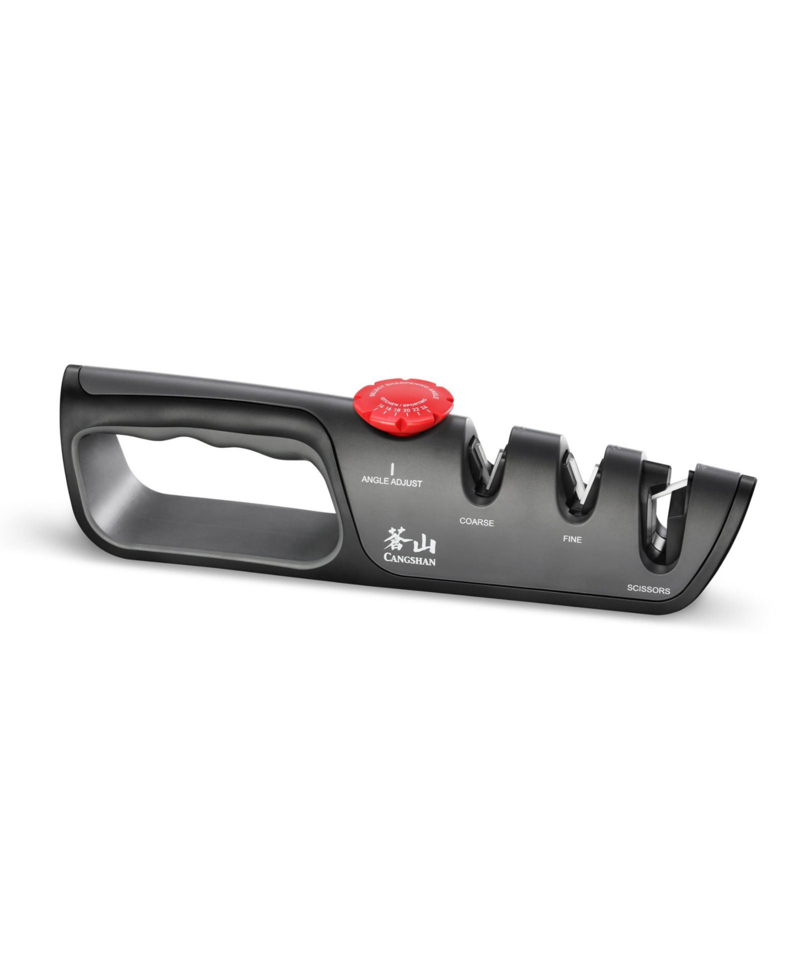 Cangshan Adjustable Plastic 3" Knife and Scissors Sharpener
