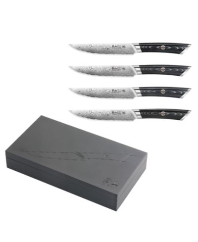 Набор ножей для стейка Cangshan Kuro Series Steel 4-Pc. Steak Knife Set