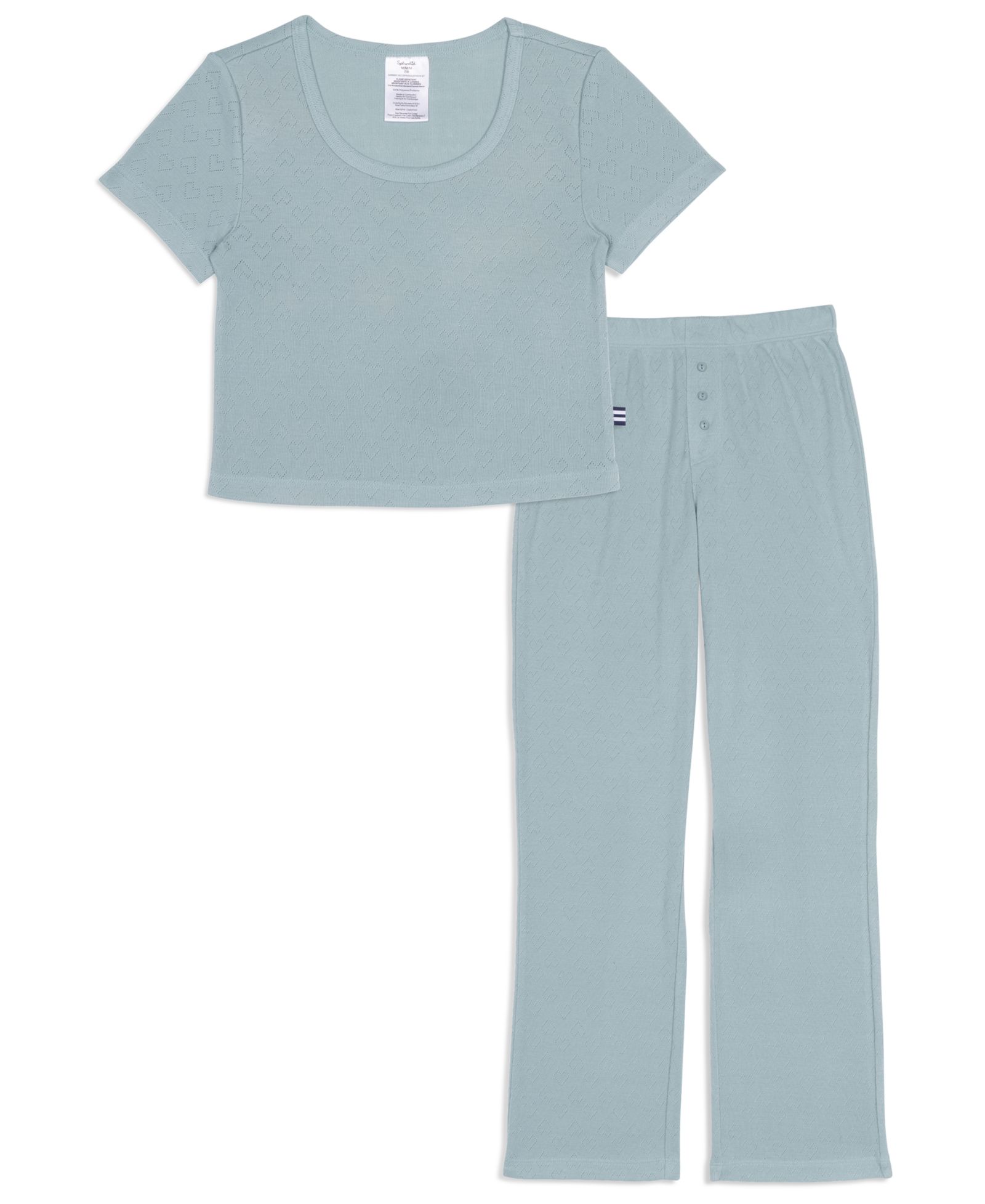 Детский комплект Splendid: футболка и брюки с сердечками, 2-Piece Set