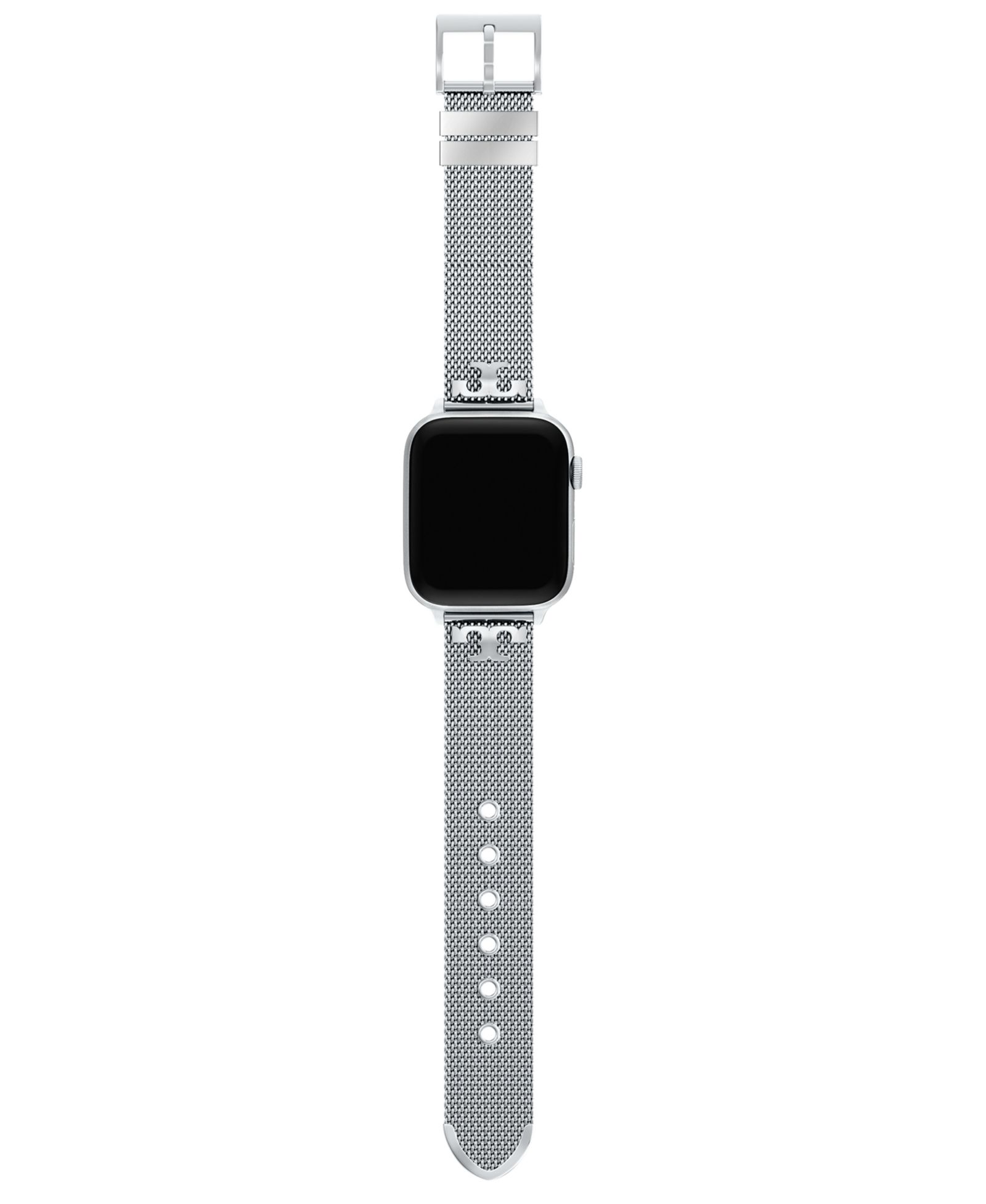 Женские часы Tory Burch с ремешком Apple, серебряная сталь, 22mm