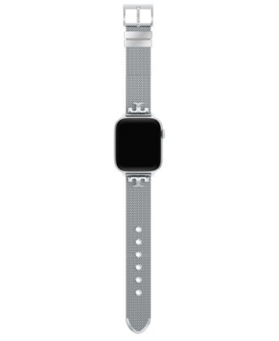 Женские часы Tory Burch с ремешком Apple, серебряная сталь, 22mm