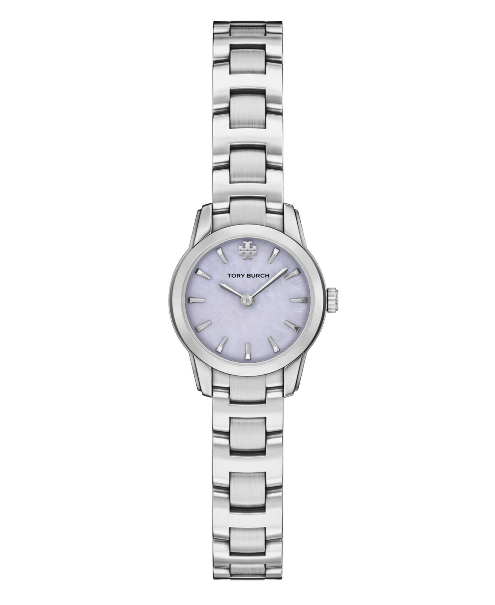 Женские часы Tory Burch The Miller Round Mini Quartz Silver Stainless Steel 22mm
